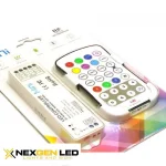 RGB LED Controller With RF Remote In voltage :DC 12V-24V Amp : 12A