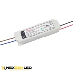 Class 2 LED Driver 60W Power Supply 100V-265V AC to 12V DC Low Voltage Adapter for ETL Listed