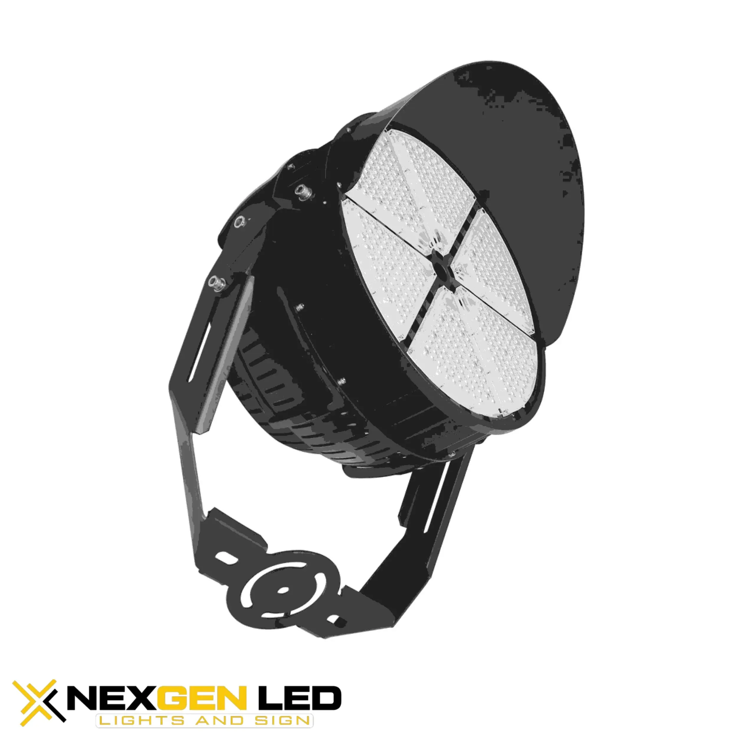1-23-scaled-1.webp Led Sport light 400W,5700k,Black color, with reflector Seoul 3030 chips,Sosen driver, AC100-277V, 120degree - Image 1