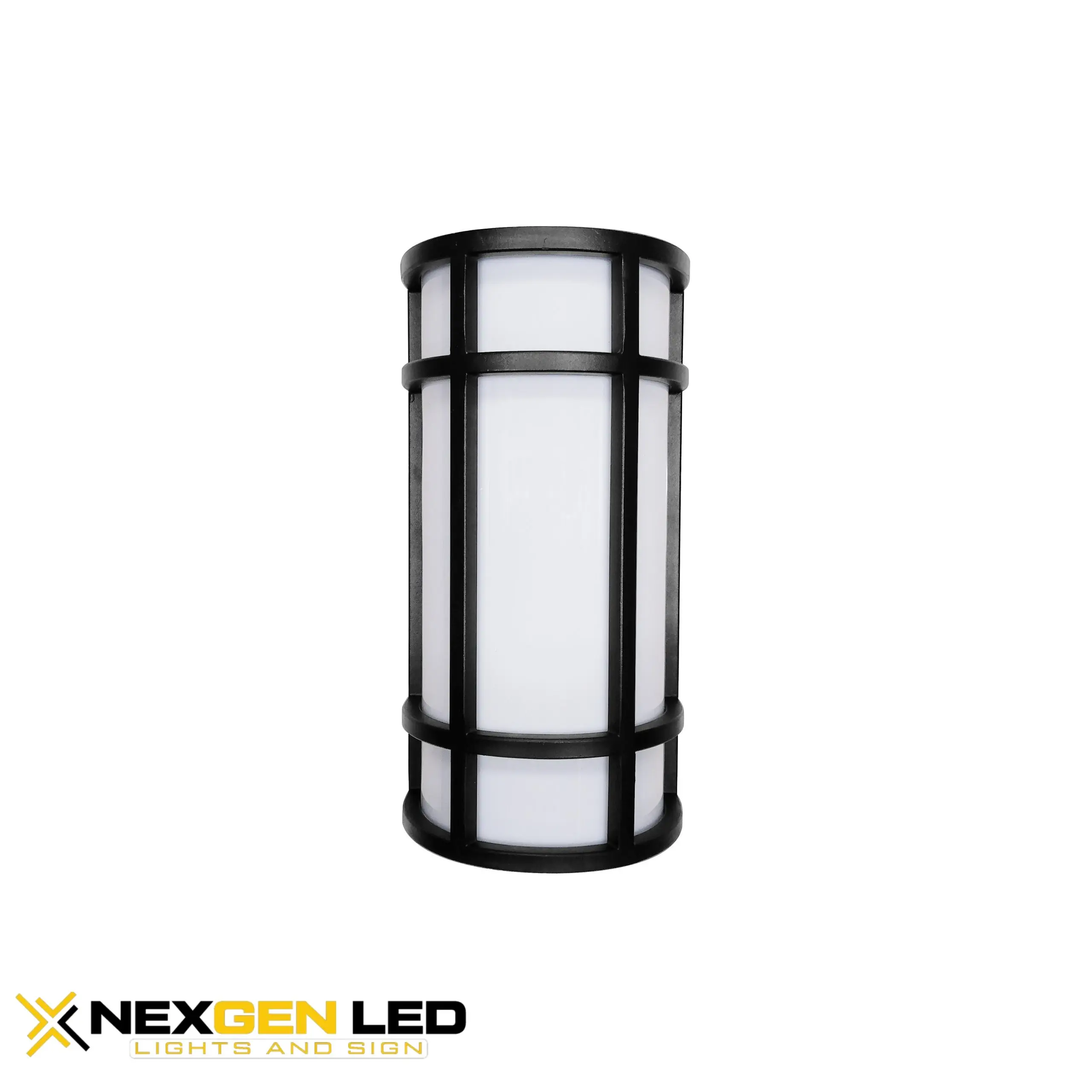 1-6-scaled-1.webp 12″L x 6″W x 4″E Outdoor wall light, steel housing with black finish, Acrylic lens. 15W, CRI 80, 3000K/4000K/5000K - Image 1