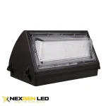 Led wall pack light 200W,5700K,brown color,Lumileds 2835 chips,China brand driver,No photocell, AC100-277V,UL DLC listed