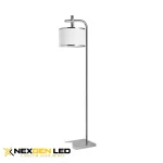 floor lamp,1pcs round acrylic shade,1pcs switch,1pcs E26 bulb base(without bulb)