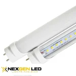 5CCT 8FT LED integrated tube, 60w,3000k/4000K/5000K/5700K/6500K, clear PC cover, CRI 82,125lm/w,25pcs per carton