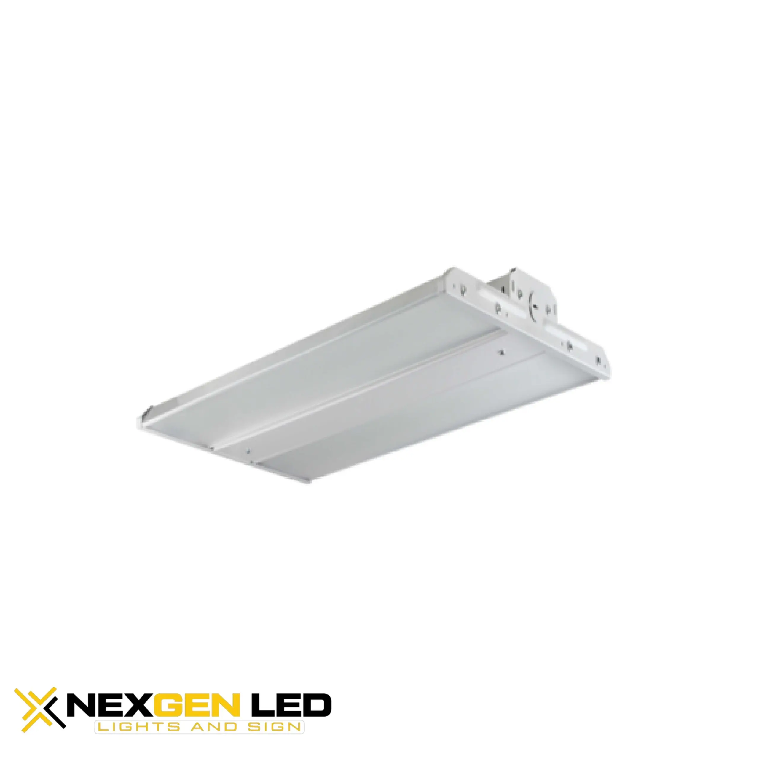 1687-scaled-1.webp DLC5.1 5th 110W Gen led linear high bay light(2ft),5700K,Matt lens,Lumileds 2835 chips,AC100-277V,China brand driver,UL DLC - Image 1
