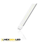 1.518m double sided LED sign tube, 40w,clear PC cover,6500k,125lm/w,CRI 82, R17D base,25pcs per carton