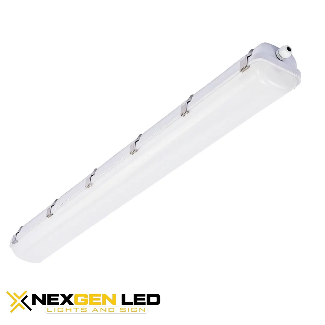 2134-1.webp 4FT LED vapor tight light,16W/26w/36w.4000K/5000k,6500K,125lm/w,frosted PC cover,CRI 82, 9pcs per carton - Image 1