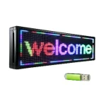 LED Banner Display – P10 7×40 RGB