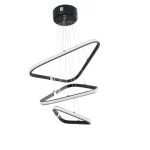 LED CHANDELIER MD22081018-3A – MATT BLACK