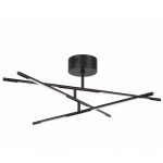 LED CHANDELIER MX18001070-6A – MATT BLACK