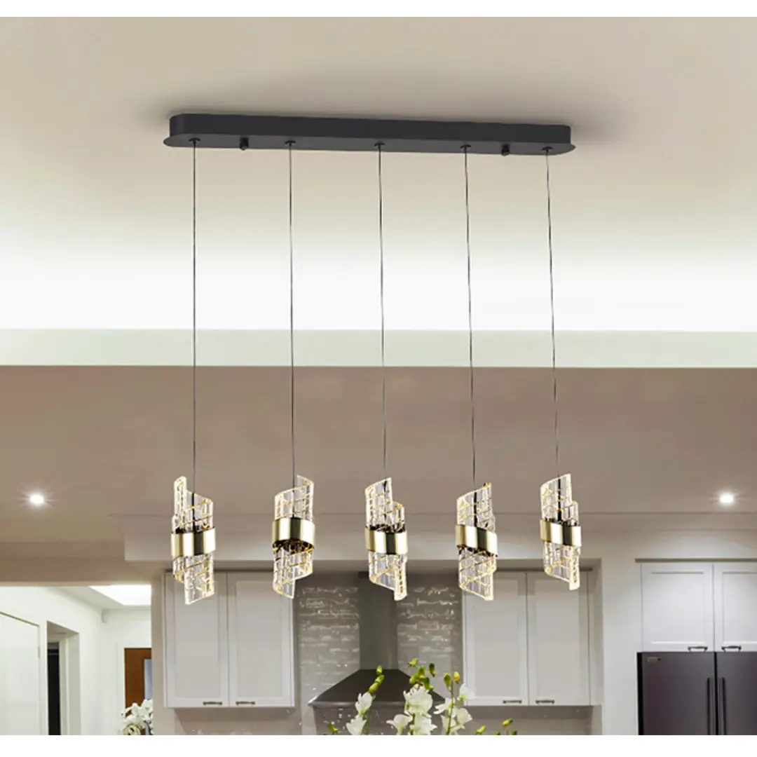2733.webp LED PENDANT LIGHT MD23001022-5B – GOLD - Image 1