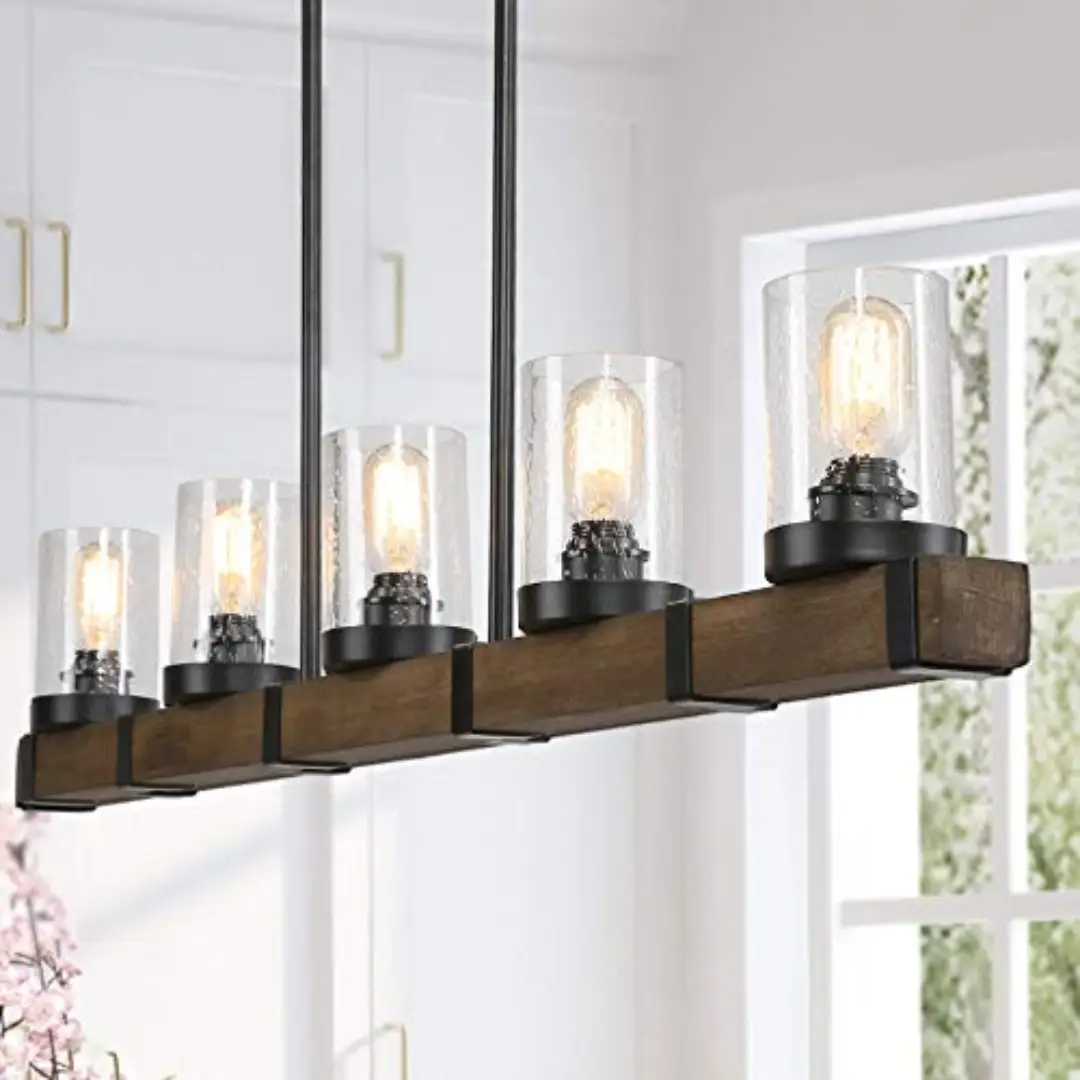 2738-1.webp V2404 Rustic Industrial Linear Chandelier – 40 - Image 1