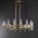 Modern Chandelier C2209 – Black & Glass