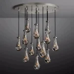 Luxury Glass Chandelier C2211 – 36″ Diameter