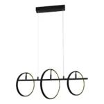 Modern LED Pendant Light 20324-3P – Matte Black