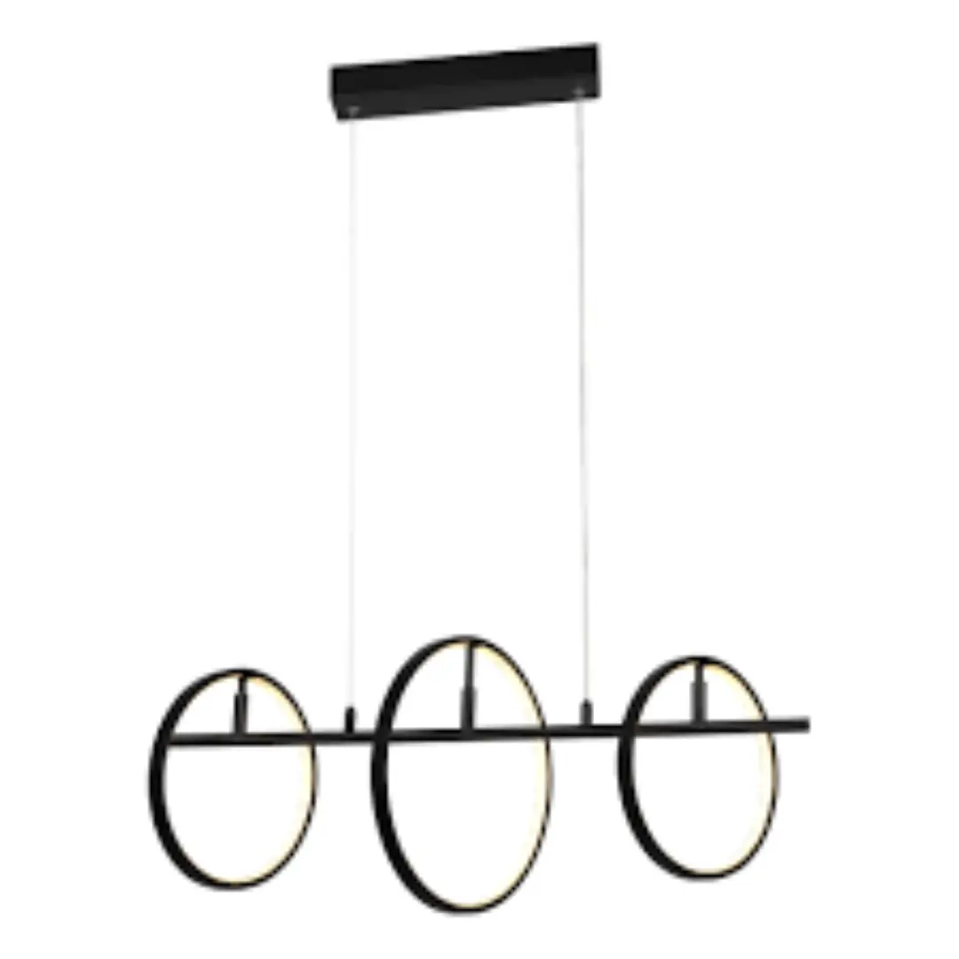 2837.webp Modern LED Pendant Light 20324-3P – Matte Black - Image 1
