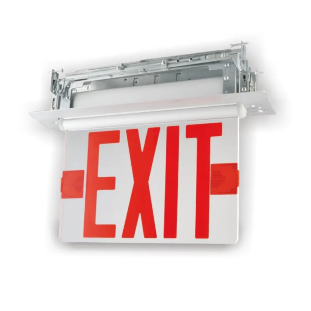 29.webp RECESSED ALUMINUM EDGE-LIT EXIT SIGN - Image 1