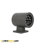 1*24W up/down only wall sconce,green color,D160*H200mm,wet location IP65,4pcs per carton