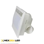 LED security light -2 HEAD Voltage: 120V AC Power: 20W, Bronze Finish, CCT:5000K with PIR motion sensor,non- dimmable, wet location. 1950 delivered lumen