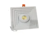 6″ Square Downlight – Blue & White Finish