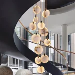 Cloudstone Modern Spiral Chandelier