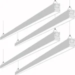 8FT india-b linear fixture, 90W,5700K,frosted PC cover,CRI 82, 130lm/w,linkable version,4pcs per carton