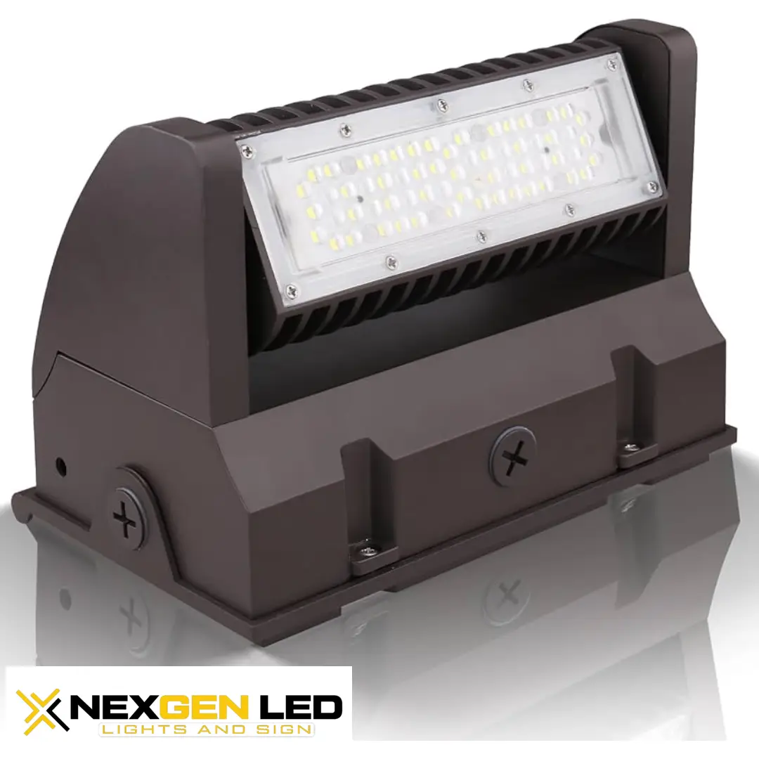 Item-05.webp 40W LED Rotatable Wall Pack Light, 5700K Daylight, Seoul 3030 Chips, China Brand Driver, UL & DLC Listed - Image 1