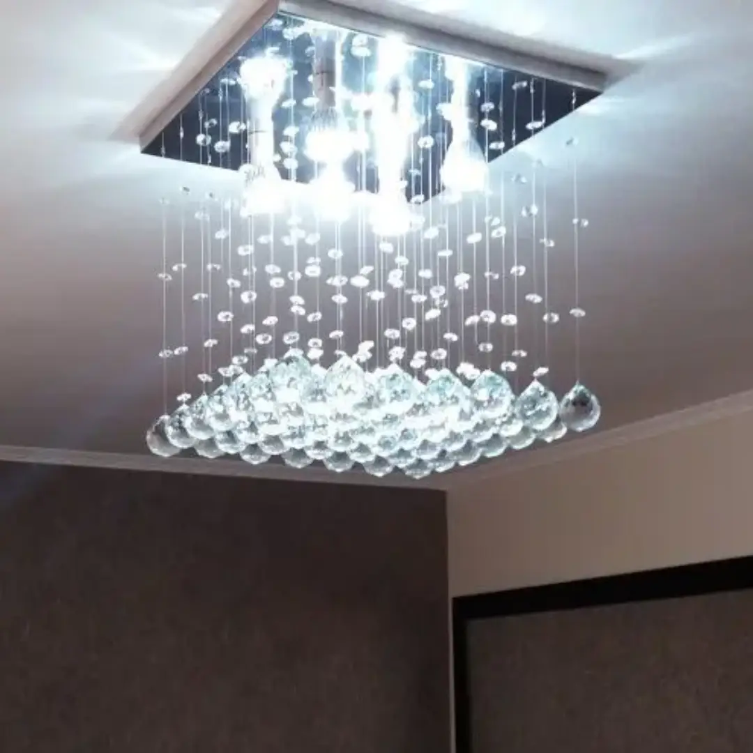Item-1135.webp LuxeGlint Crystal Pendant Lamp - Image 1