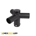 METAL ARM 3 WAY 120° ROUND