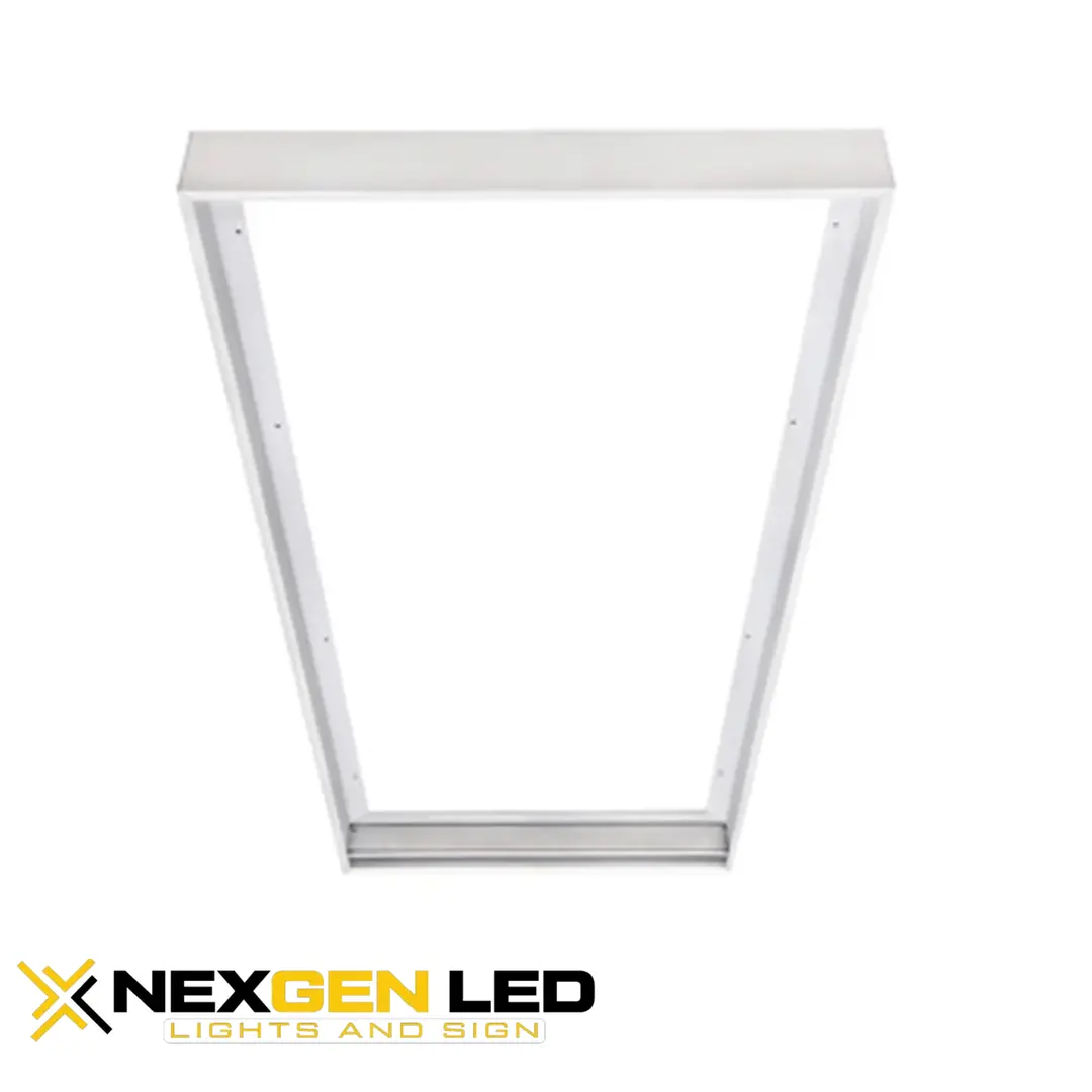 Item-2343.webp BACKLIT LED PANEL LIGHT 1’*4’ Surface Mounting kit - Image 1