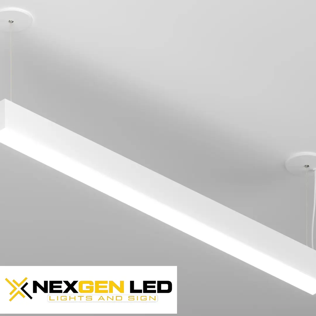 Item-26122613.webp SQLED Linear Fixture Specification (White Finish) - Image 1