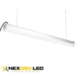 4FT linear fixture, 40W,5700K,frosted PC cover,CRI 82, 130lm/w,linkable version,4pcs per carton