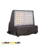 New 60w led full cut off wallpack light CCT:3000K/4000K/5000K Wattage:60W/40W/20W