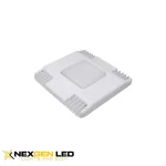 New DLC5.1 Intergrated led canopy light 150W,lumildes 2835,Non-isolated driver,AC100-277V,UL DLC listed